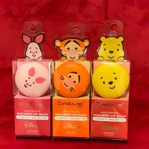 NIB The Crème shop x Winnie the Pooh & friends macaron lip balm